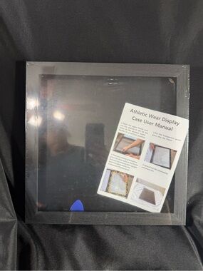 Black 13x13 Inch Picture Frame Display Case T-Shirt Art & Memorabilia Shadowbox